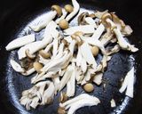 ＊ジューシー蒸し鶏と焼ききのこのサラダ＊作り方4写真