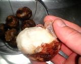 根菜入り里芋と牛肉の煮物オクラ添え作り方2写真