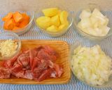 パパの牛筋カレーライス作り方1写真