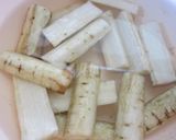 鶏もも肉とごぼう・人参・干し椎茸の煮物作り方2写真
