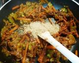 ゴーヤーと人参の味噌きんぴら作り方4写真