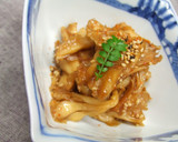 こっくり　白舞茸のおつまみきんぴら作り方5写真