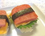 青じそ入りスパムおむすび作り方5写真