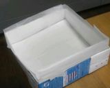 牛乳パックで手作り特大スクエア型作り方9写真