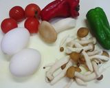 残ったフライドポテトで★オープンオムレツ作り方2写真