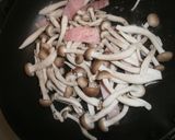 ほうれん草ときのこのソテー作り方1写真