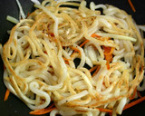 うちの定番★カリもち焼きうどん作り方5写真