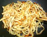 うちの定番★カリもち焼きうどん作り方6写真