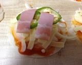 初めて簡単クレープ風ピザモーニング作り方6写真