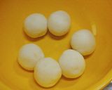 市販ミートボールで♢モチモチじゃが団子作り方1写真