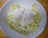 キャベツで包む！レンジで♪簡単シュウマイ作り方3写真