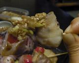 ウズラ＆トマトの豚巻巻。作り方4写真
