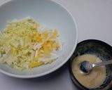 秋の和風シーザーサラダ作り方4写真