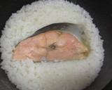簡単激旨◆塩鮭の炊き込みご飯◆作り方3写真