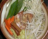 ずぼらママの焼きそば麺で鍋焼きラーメン作り方2写真