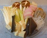 パパの野菜寄せ鍋作り方1写真