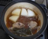パパの野菜寄せ鍋作り方2写真