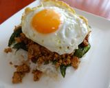 ランチに♪ガパオ☆タイ風!チキンライス作り方10写真