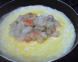 肉じゃがリメイク①オムレツ作り方5写真