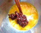 小豆たっぷり　お麩ルーツプディング作り方2写真