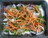 白ダシで薄色上品☆秋刀魚（鯵）の南蛮漬け作り方3写真