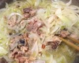 鯖水煮缶と玉ねぎの和風パスタ作り方3写真