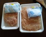 鶏のモモをムネでかさましミンチの保存作り方1写真