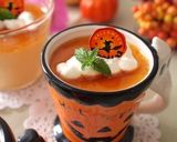 ハロウィンのパンプキンプリン作り方8写真