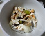 【蒟蒻麺】松茸と三大珍味の苧環蒸し作り方7写真