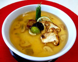 【蒟蒻麺】松茸と三大珍味の苧環蒸し作り方11写真