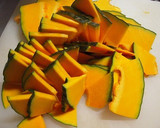 野菜嫌いの　かぼちゃのクミン炒め作り方1写真