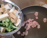 ベーコンとブロッコリーのうま煮作り方2写真