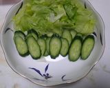イカフライのサラダ風盛り付け作り方6写真