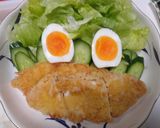 イカフライのサラダ風盛り付け作り方7写真
