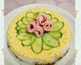 簡単☆豪華♡ ご飯でケーキ風♪作り方8写真