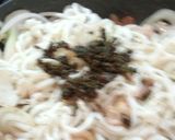 しそ風味うどん炒め★作り方2写真