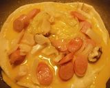 パルメザンチーズ生地の即席フライパンピザ作り方6写真