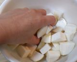 里芋ときのこのミルクシチュー作り方1写真