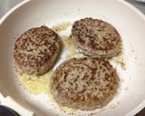 じゅ~じゅ~☆ハンバーグ♪作り方8写真