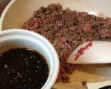 ご飯がすすむひき肉とニラの餃子風そぼろ作り方2写真