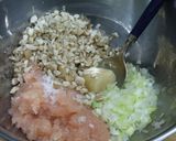 鍋に入れよう!鶏の肉だんご作り方1写真