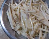 じゃがいものかき揚げ★カレーレモン作り方2写真