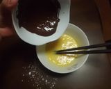 大きめのお皿でできるミニチョコケーキ作り方4写真