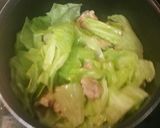 鶏肉とキャベツのコンソメ煮作り方2写真
