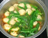 肉団子のピリ辛スープ煮。作り方6写真