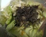 キャベツの塩こんぶ漬け作り方2写真