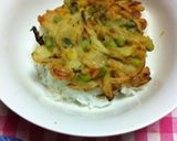 野菜かき揚げ丼作り方5写真