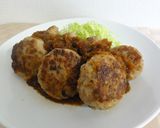 きんぴらリメイク☆つくねハンバーグ色々☆作り方5写真