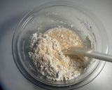 天然酵母のバゲット！ベーコン&チーズ作り方1写真