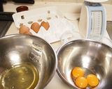 パルメザンチーズ　in シフォンケーキ作り方1写真